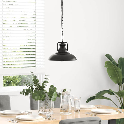 Hanglamp E27 Ø 31 cm ijzer zwart