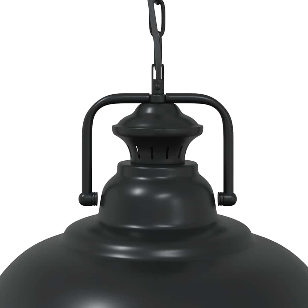 Hanglamp E27 Ø 31 cm ijzer zwart