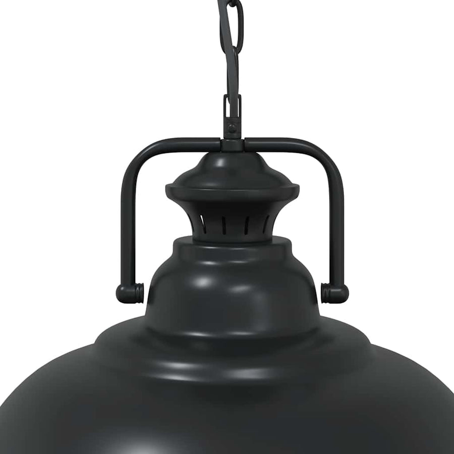 Hanglamp E27 Ø 31 cm ijzer zwart