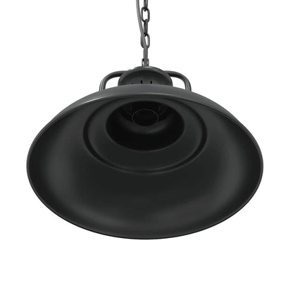 Hanglamp E27 Ø 31 cm ijzer zwart