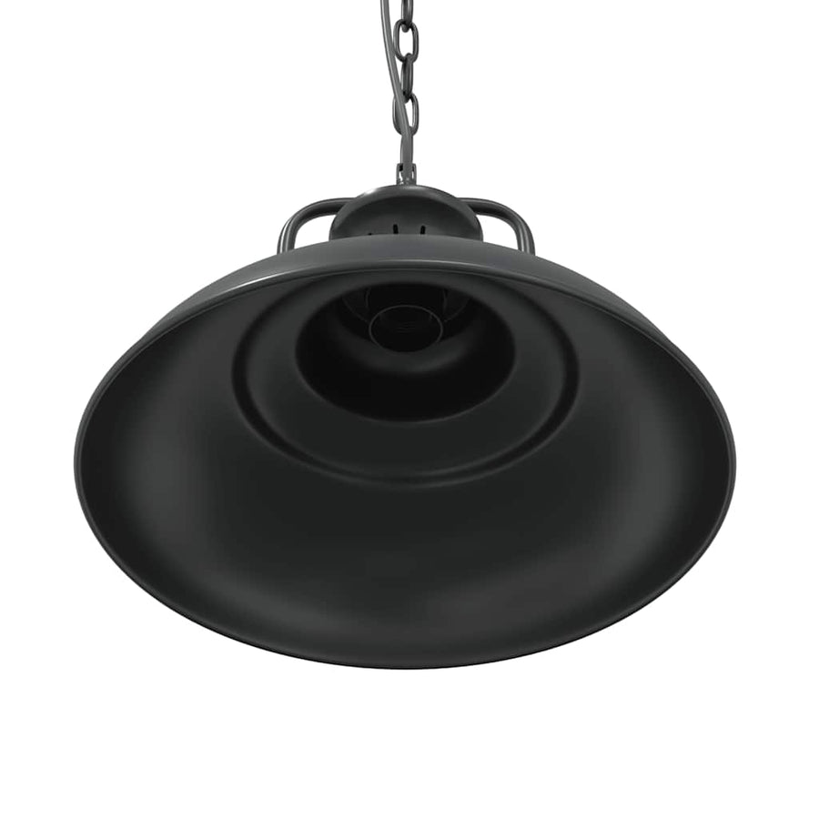 Hanglamp E27 Ø 31 cm ijzer zwart