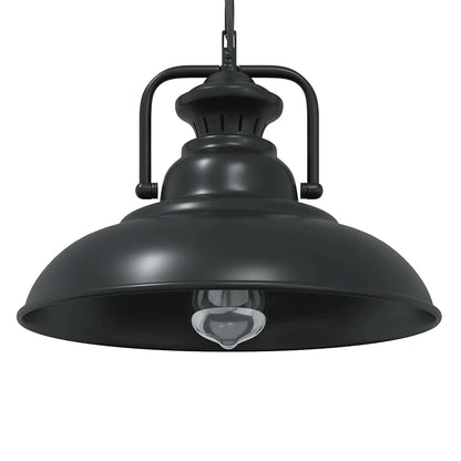 Hanglamp E27 Ø 31 cm ijzer zwart