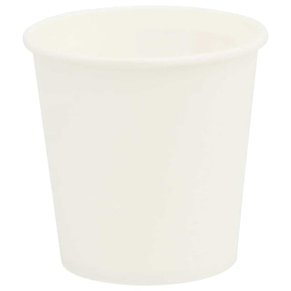 Papieren koffiekopjes 1000 st 4oz 100 ml wit