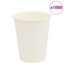 Papieren koffiekopjes 1000 st 8oz 200 ml wit