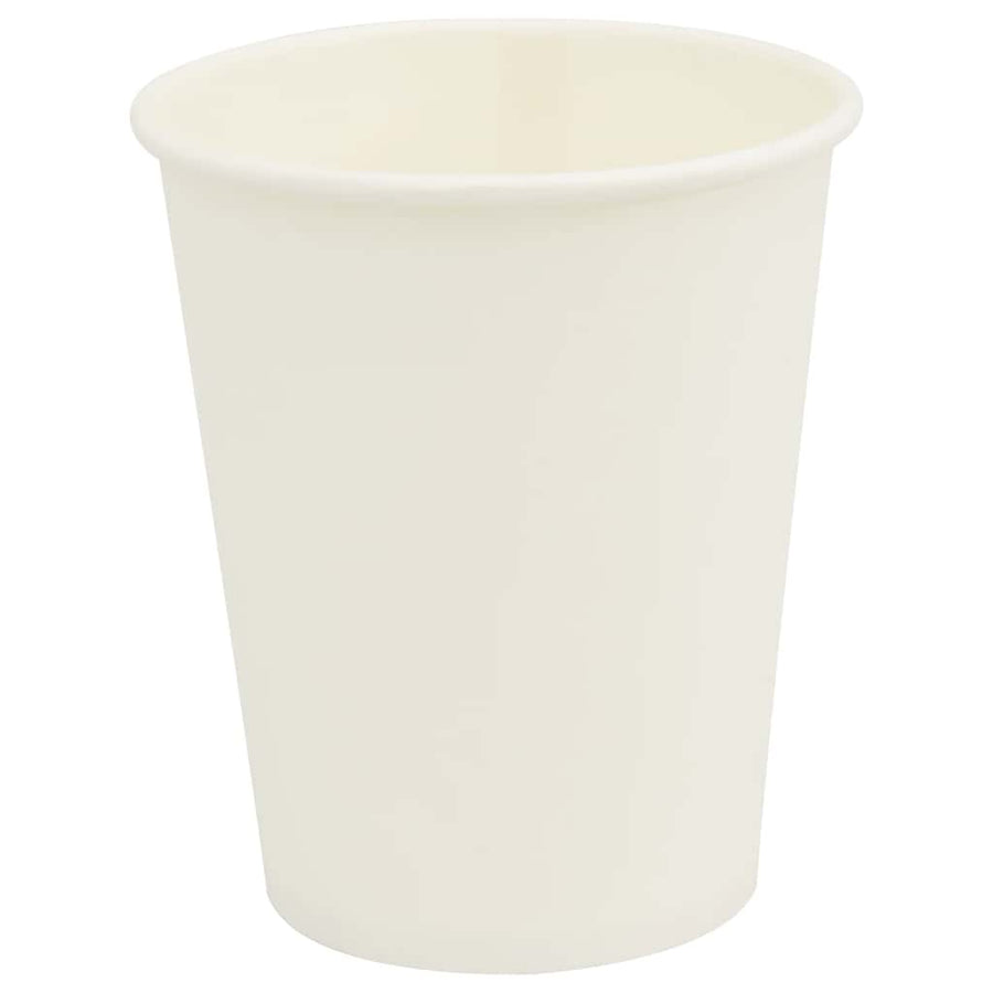 Papieren koffiekopjes 1000 st 8oz 200 ml wit