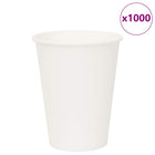 Papieren koffiebekers 300 ml wit 1000 stuks