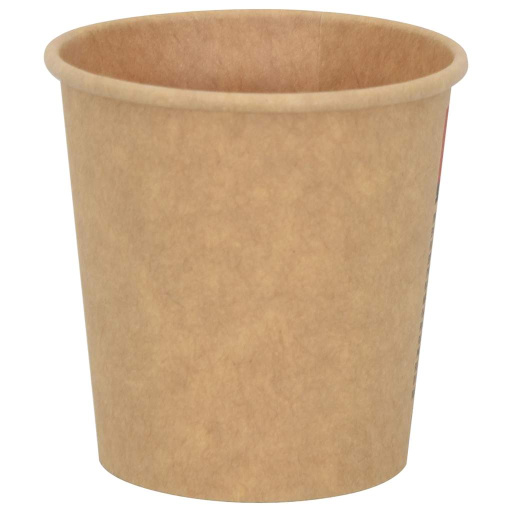 Papieren koffiekopjes 1000 st 4oz 100 ml bruin