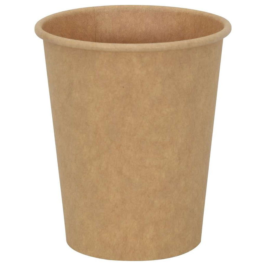 Papieren koffiekopjes 1000 st 8oz 200 ml bruin
