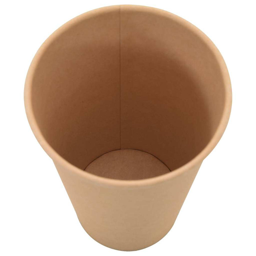 Papieren koffiekopjes 1000 st 16oz 400 ml bruin
