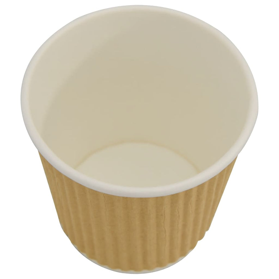 Papieren koffiekopjes 1000 st 4oz 100 ml bruin