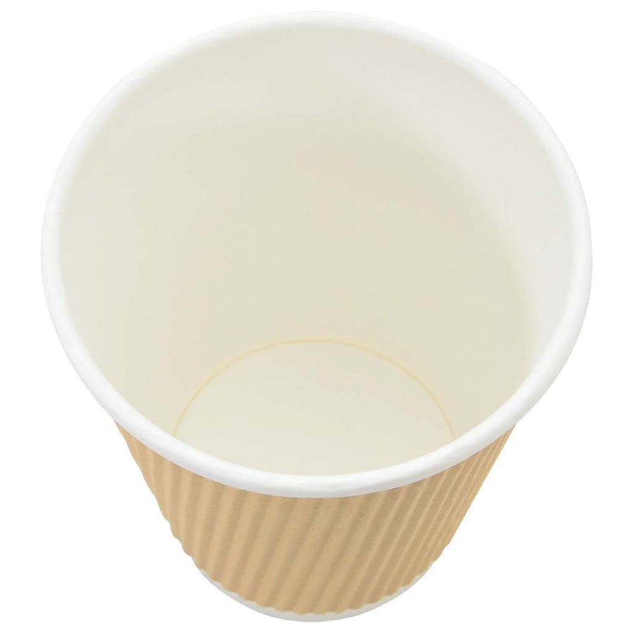 Papieren koffiekopjes 500 st 12oz 300 ml bruin
