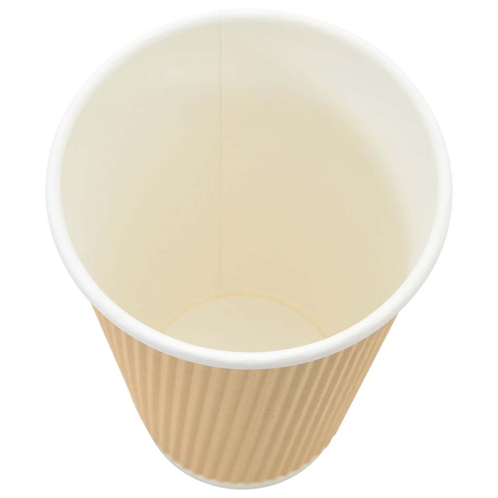 Papieren koffiekopjes 500 st 16oz 400 ml bruin
