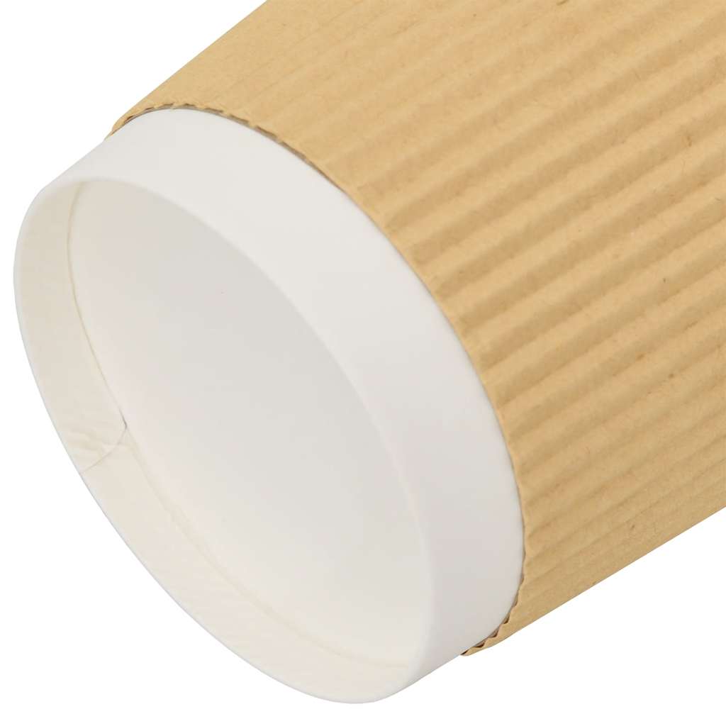 Papieren koffiekopjes 500 st 16oz 400 ml bruin