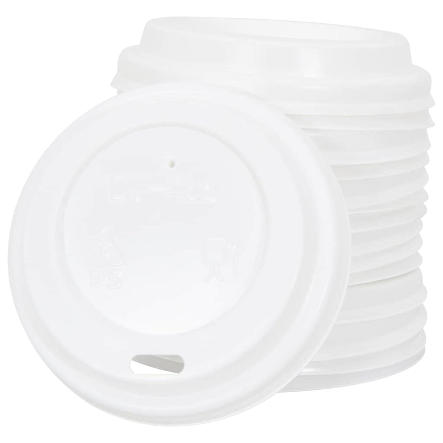 Papieren Koffiebekerdeksels Ø 4Oz 1000 St Kunststof Wit 60 mm