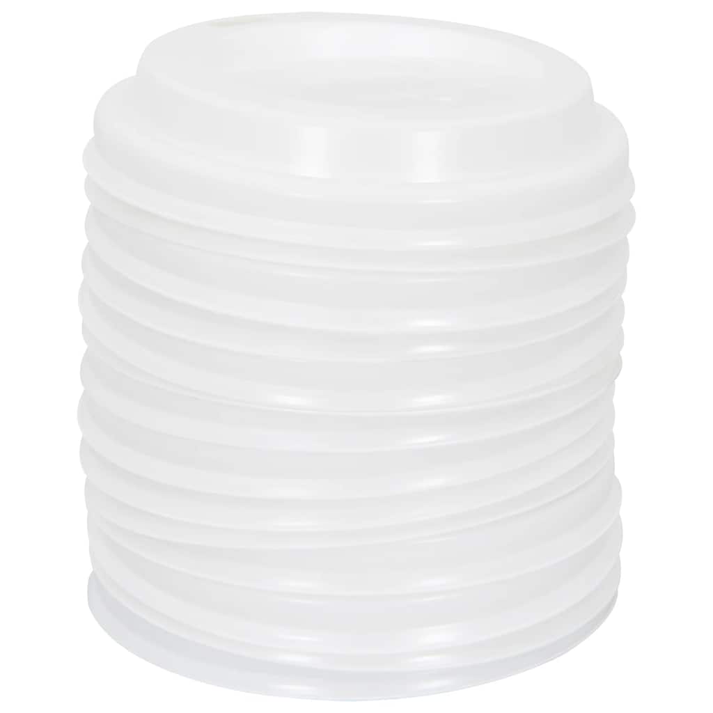 Papieren Koffiebekerdeksels Ø 4Oz 1000 St Kunststof Wit 60 mm