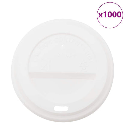 Papieren koffiebekerdeksels Ø90mm 12oz en 16oz 1000st kunststof