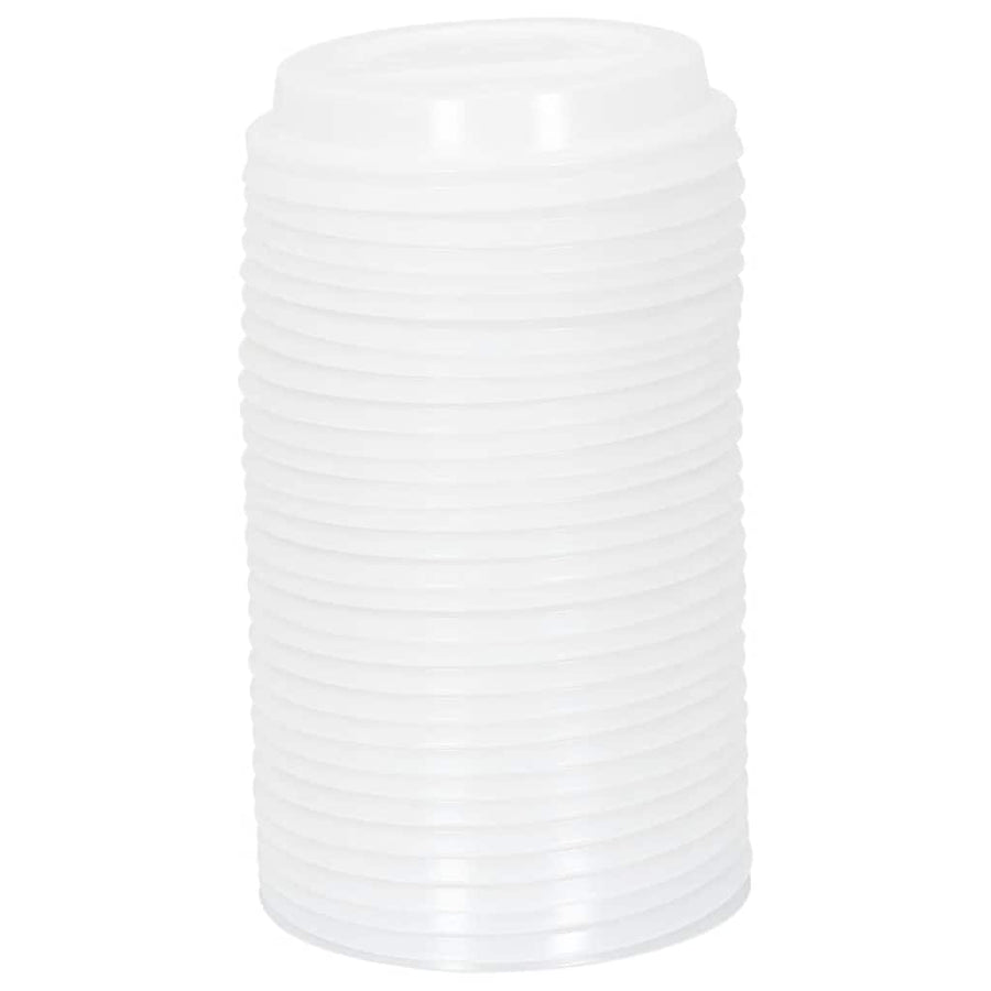 Papieren koffiebekerdeksels Ø90mm 12oz en 16oz 1000st kunststof