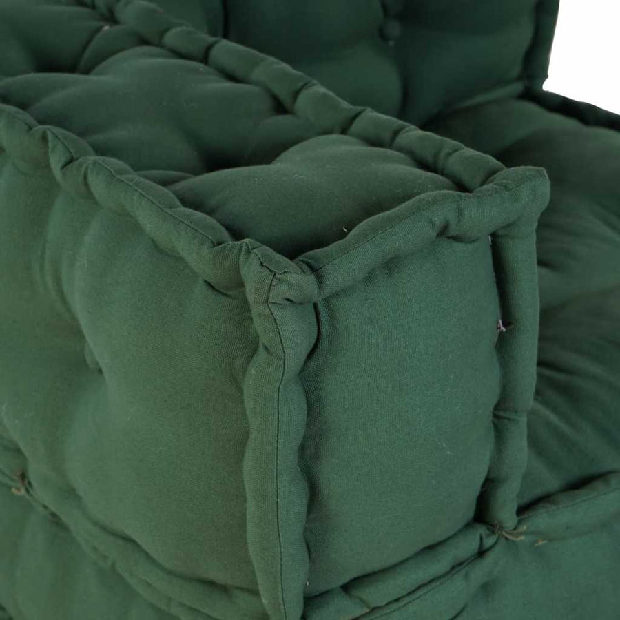 Modulaire Bankstel 70X70X54 Stof Groen