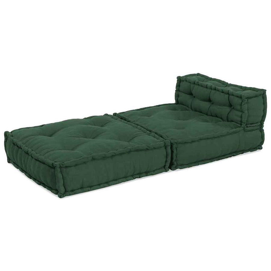 Modulaire Bankstel 70X70X54 Stof Groen