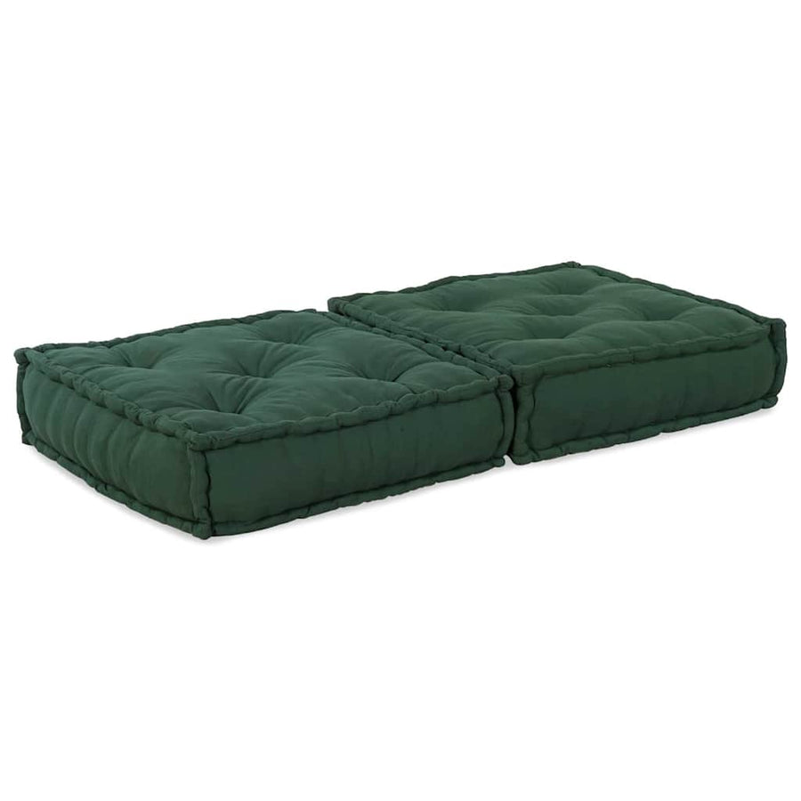 Modulaire Bankstel 70X70X36 Stof Groen