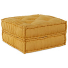 Modular sofa 70x70x36 fabric yellow