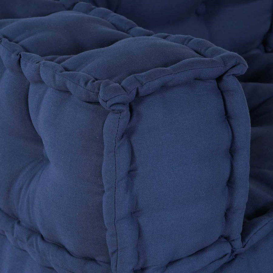 Modulair Bank 3 Pcs Indigo 140 X 70 X 36 Cm Stof