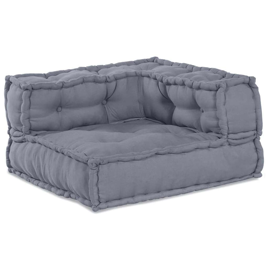 Modulair Bank 3 Pcs 140 X 70 X 36 Cm Stof Grijs