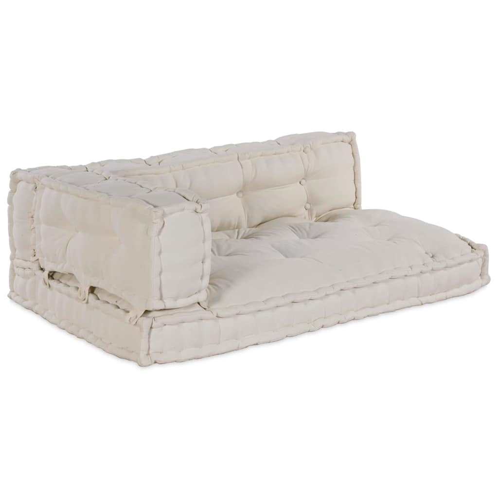Pallet Sofa Kussen Stof Crème