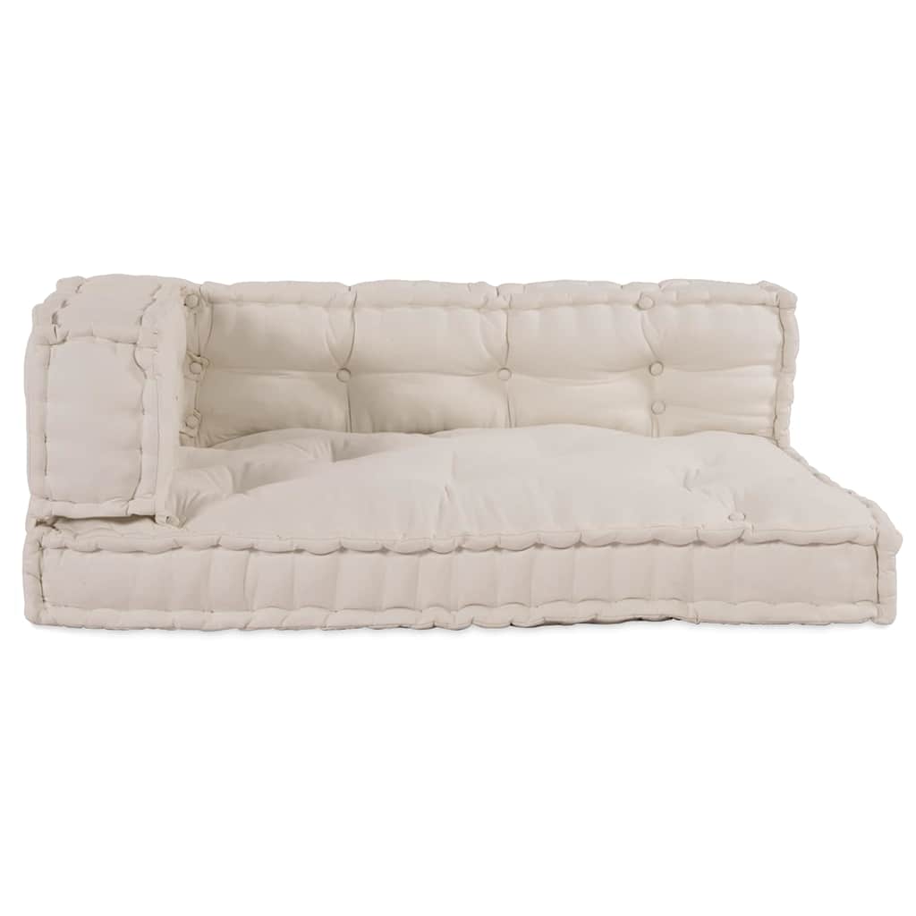 Pallet Sofa Kussen Stof Crème