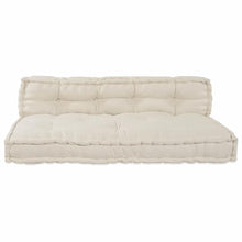 Pallet Sofa Kussen 2 pcs Crème Stof