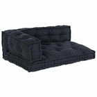 Modular Sofa 3 pcs Anthracite 120 x 80 x 38 cm Fabric