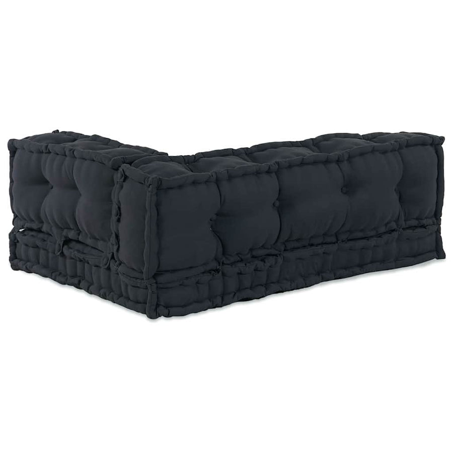 Modulair bank 3 pcs Antraciet 120 x 80 x 38 cm Stof