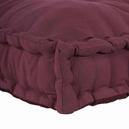 Pallet Sofa Kussen Bordeaux 120 x 80 x 12 cm Stof