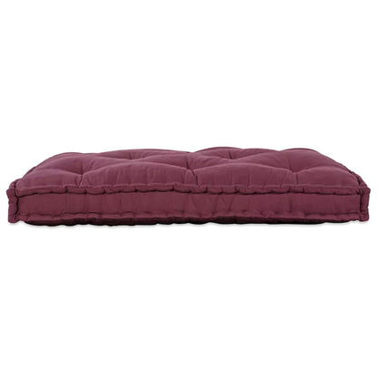 Pallet Sofa Kussen Bordeaux 120 x 80 x 12 cm Stof
