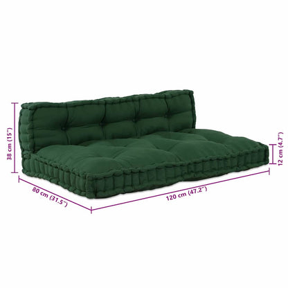 Pallet Sofa Kussen Stof Groen