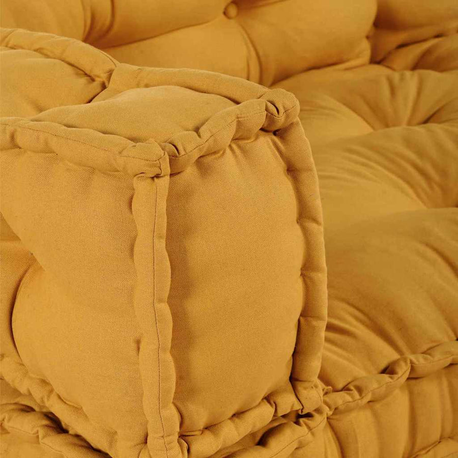 Pallet Sofa Kussen Stof Geel