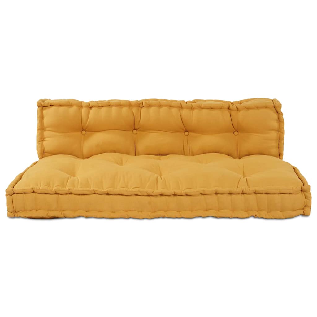 Pallet Sofa Kussen Stof Geel
