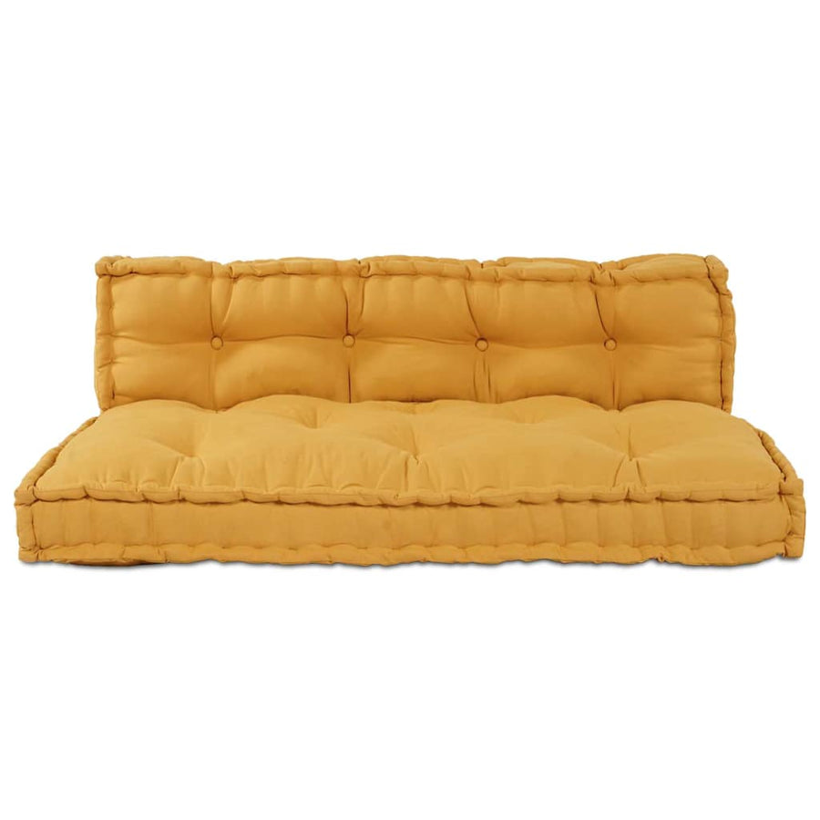 Pallet Sofa Kussen Stof Geel