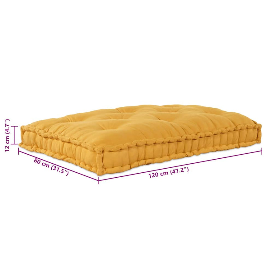 Pallet Sofa Kussen Stof Geel