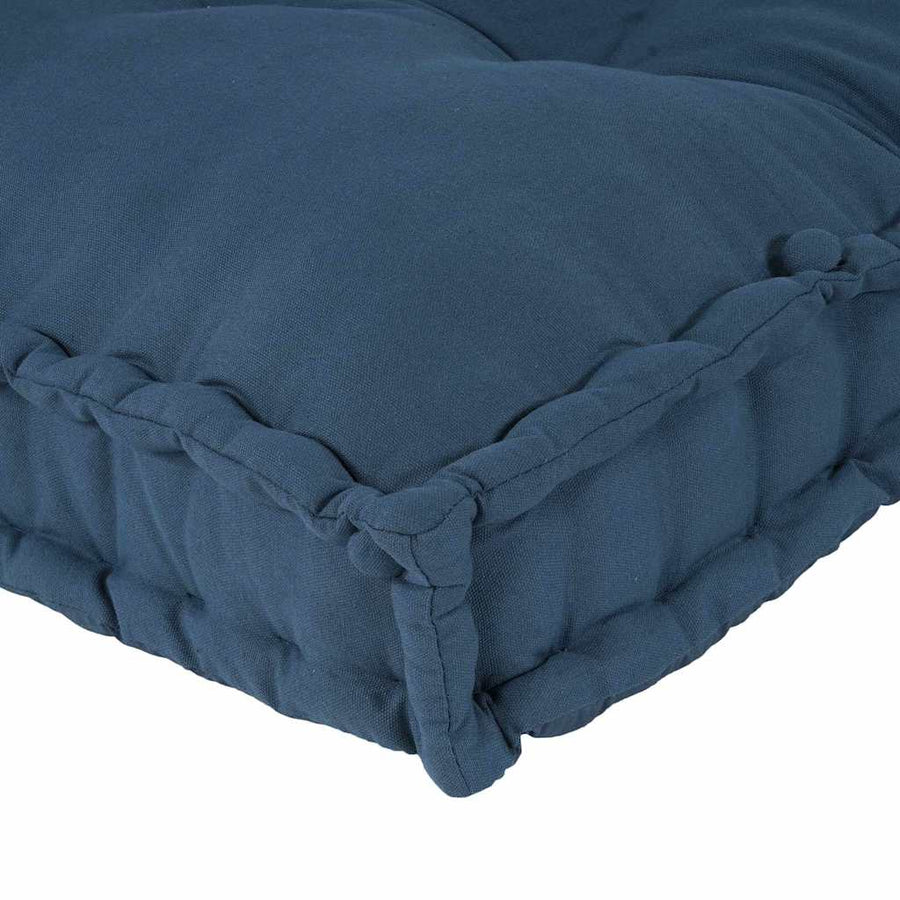 Modulair bank 3 pcs Indigo 120 x 80 x 38 cm Stof