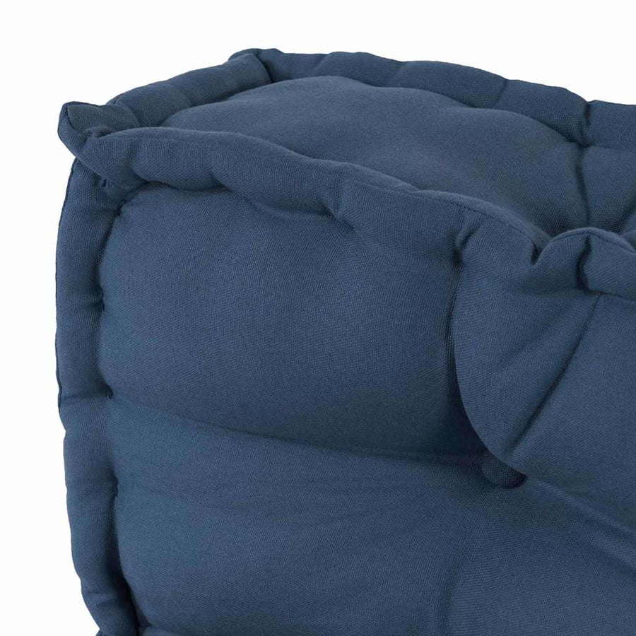 Modulair bank 2 pcs Indigo 120 x 80 x 38 cm Stof