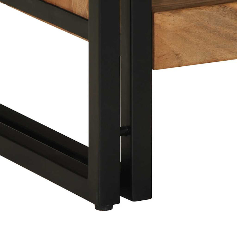 Salontafel 70x50x38 cm massief acaciahout