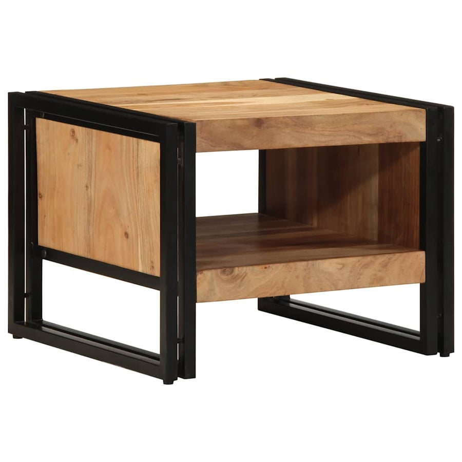 Salontafel 50x50x38 cm massief acaciahout