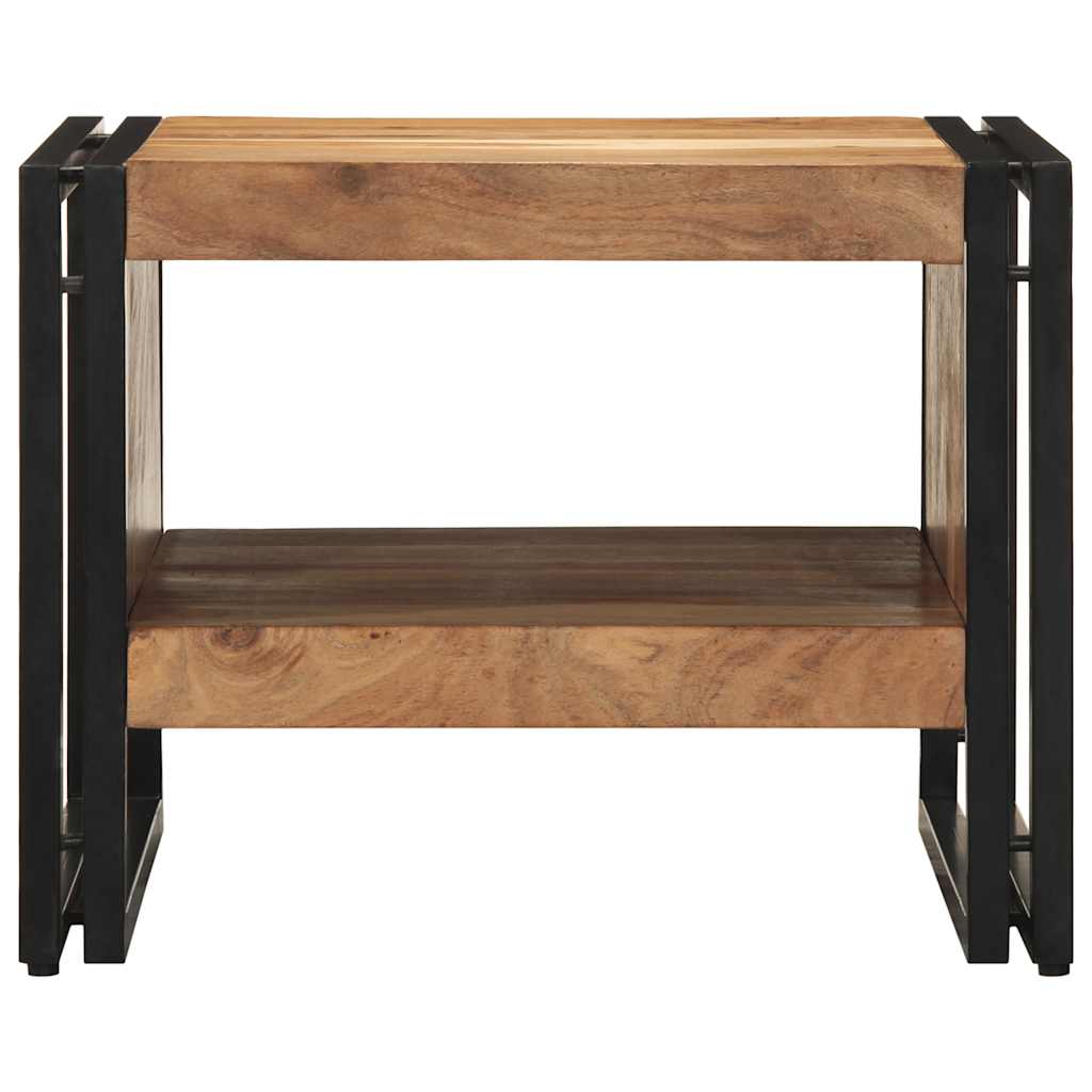 Salontafel 50x50x38 cm massief acaciahout