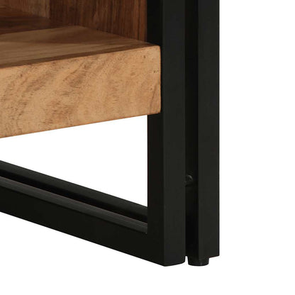 Salontafel 50x50x38 cm massief acaciahout