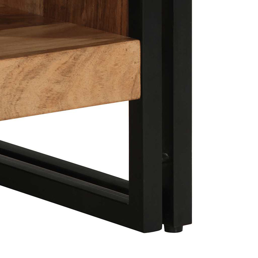 Salontafel 50x50x38 cm massief acaciahout