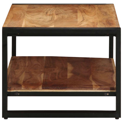 Salontafel 90X50X38 Cm Massief Acaciahout Multikleur