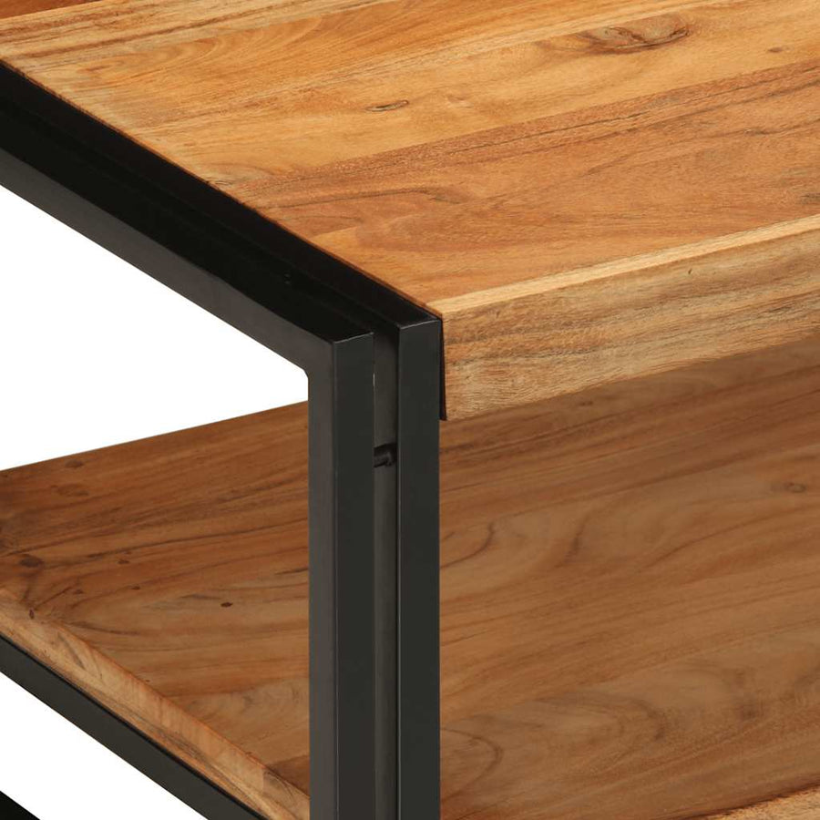 Salontafel 70x50x38 cm massief acaciahout