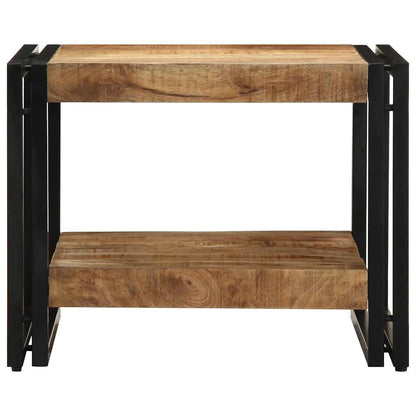 Salontafel 50X50X38 Cm Massief Ruw Hout Mango Multikleur