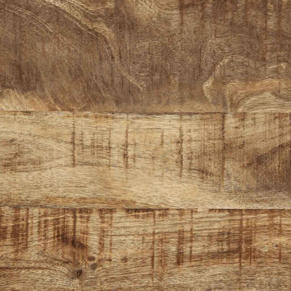Salontafel 50X50X38 Cm Massief Ruw Hout Mango Multikleur